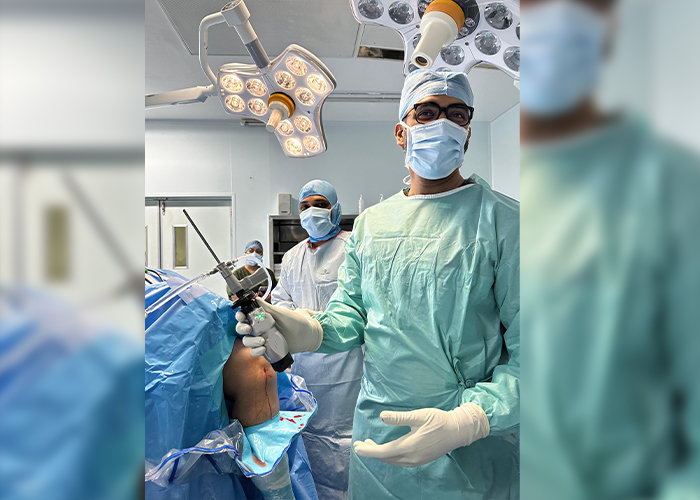 VPS Lakeshore Hospital Creates History with India’s First Wireless Arthroscopy